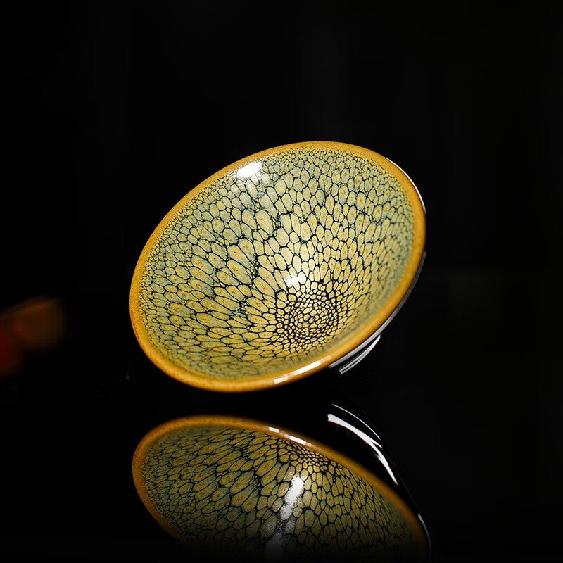 Meditative Jian Zhan Tenmoku Tea Bowl