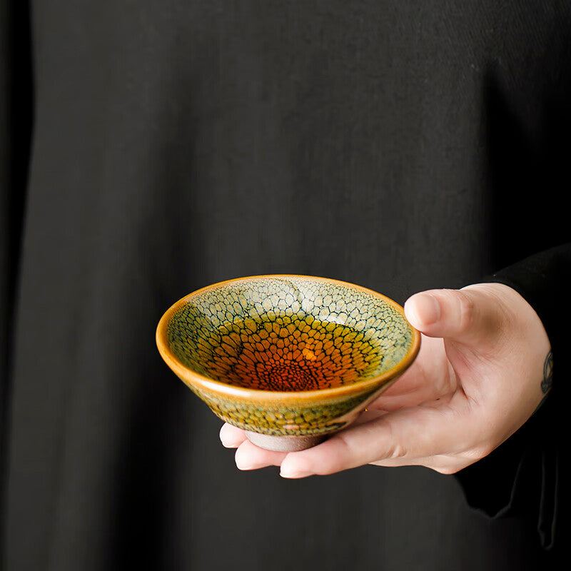 Meditative Jian Zhan Tenmoku Tea Bowl
