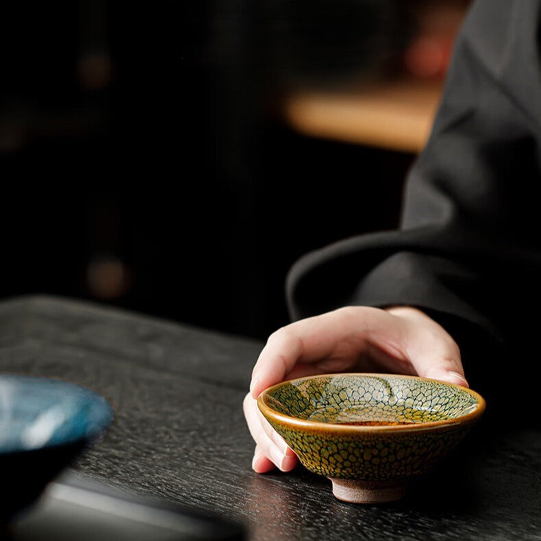 Meditative Jian Zhan Tenmoku Tea Bowl