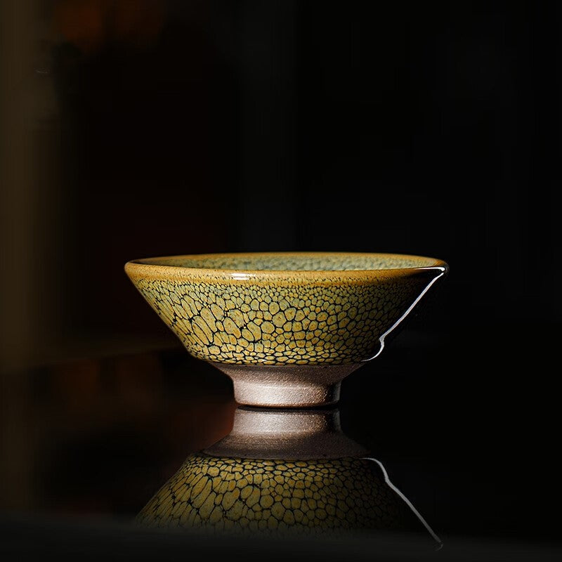 Meditative Jian Zhan Tenmoku Tea Bowl