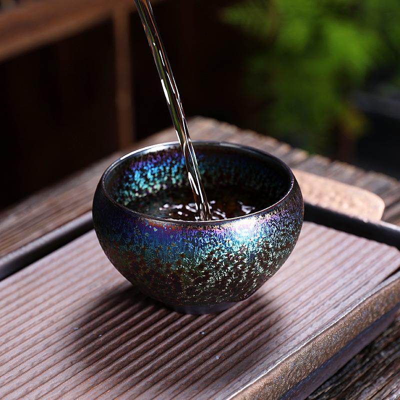 Dragonscale Jianzhan Tenmoku Tea Cup