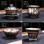 Volcano Tenmoku Jian Zhan Tea Set