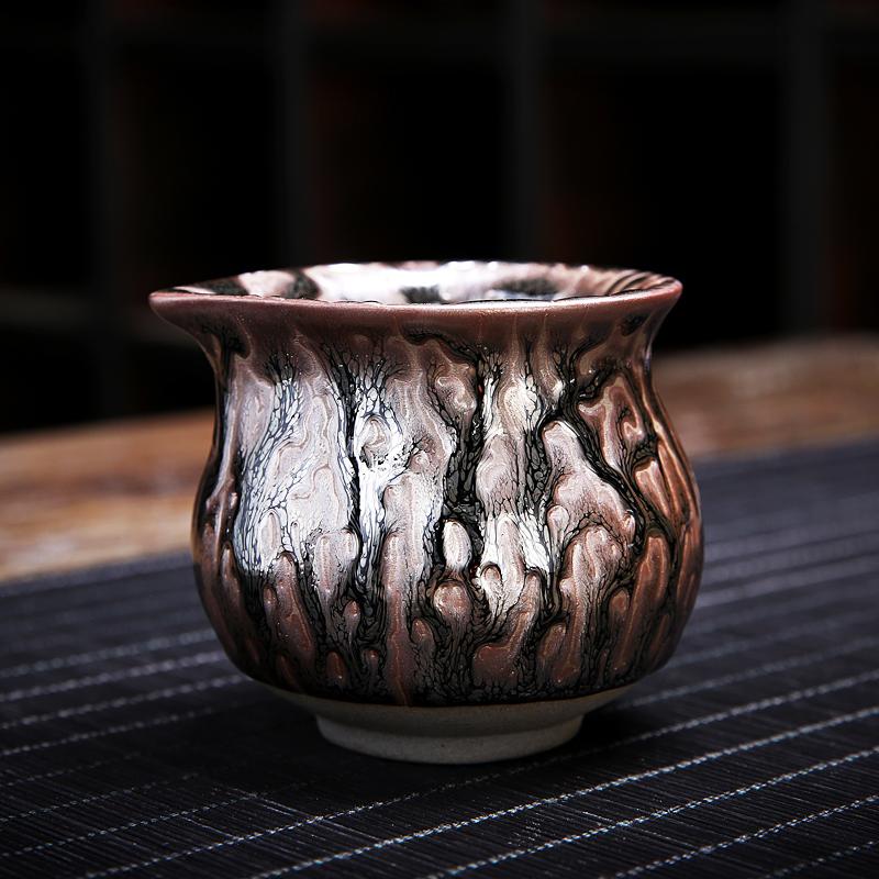 Volcano Tenmoku Jian Zhan Tea Set