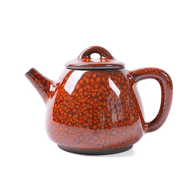 Sunset Glow Jian Zhan Teapot