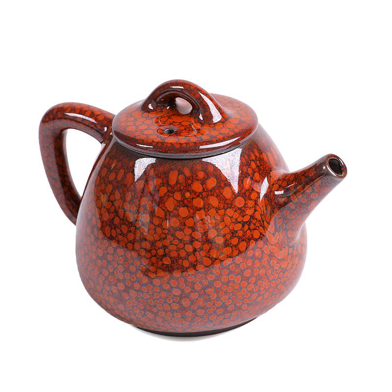 Sunset Glow Jian Zhan Teapot