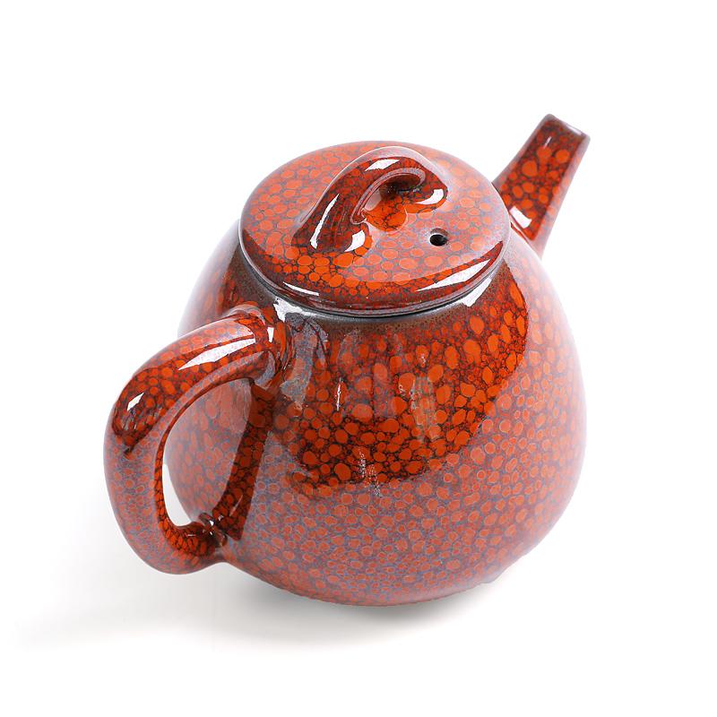 Sunset Glow Jian Zhan Teapot