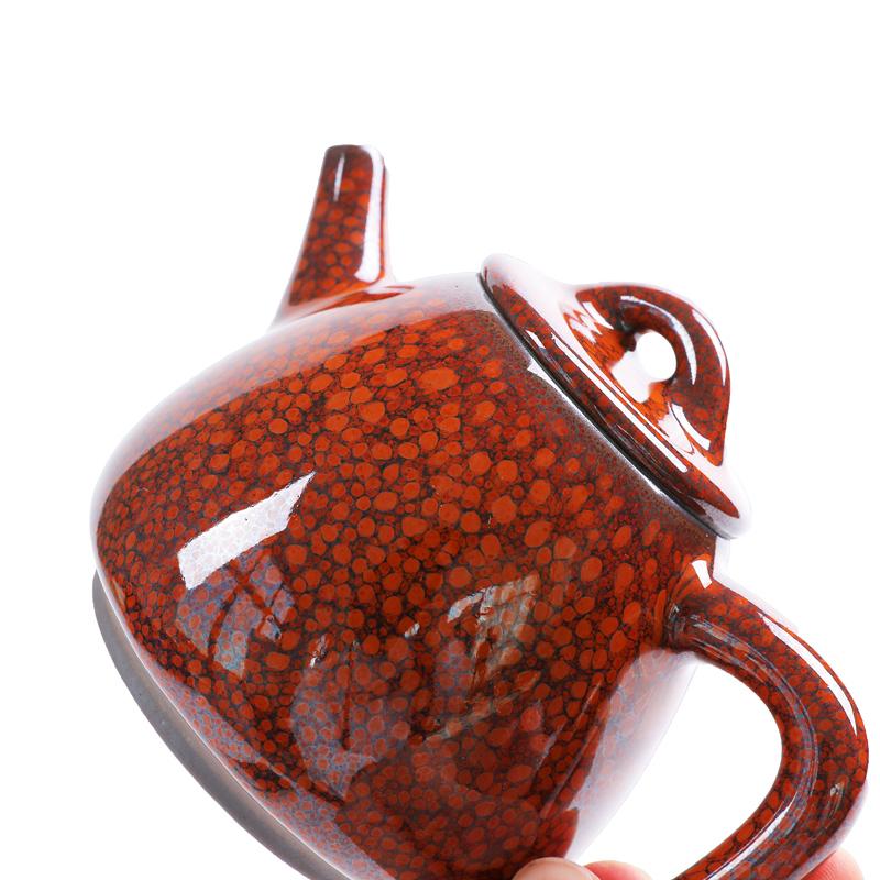 Sunset Glow Jian Zhan Teapot