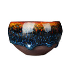 Blue Peacock Jianzhan Tenmoku Tea Bowl