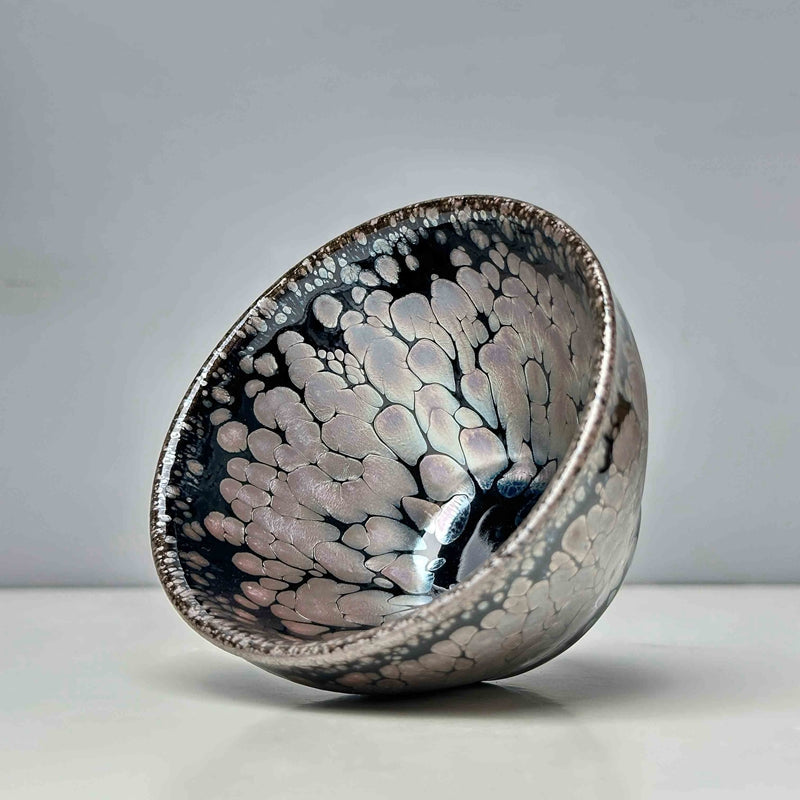 Flower Yuteki Tenmoku Jian Zhan Tea Cup