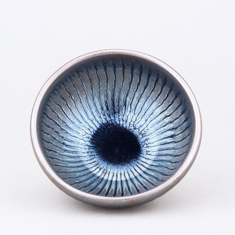 Thread Chawan Tenmoku Tea Bowl
