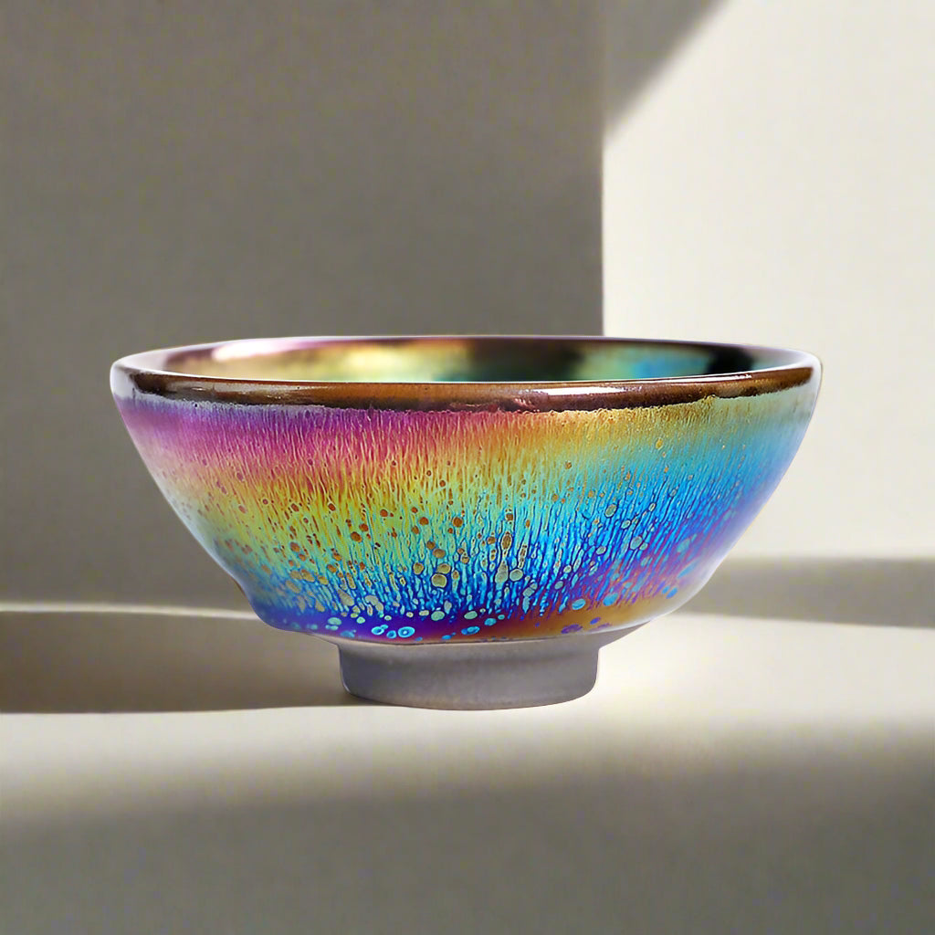 splash jian zhan tenmoku ware tea cup