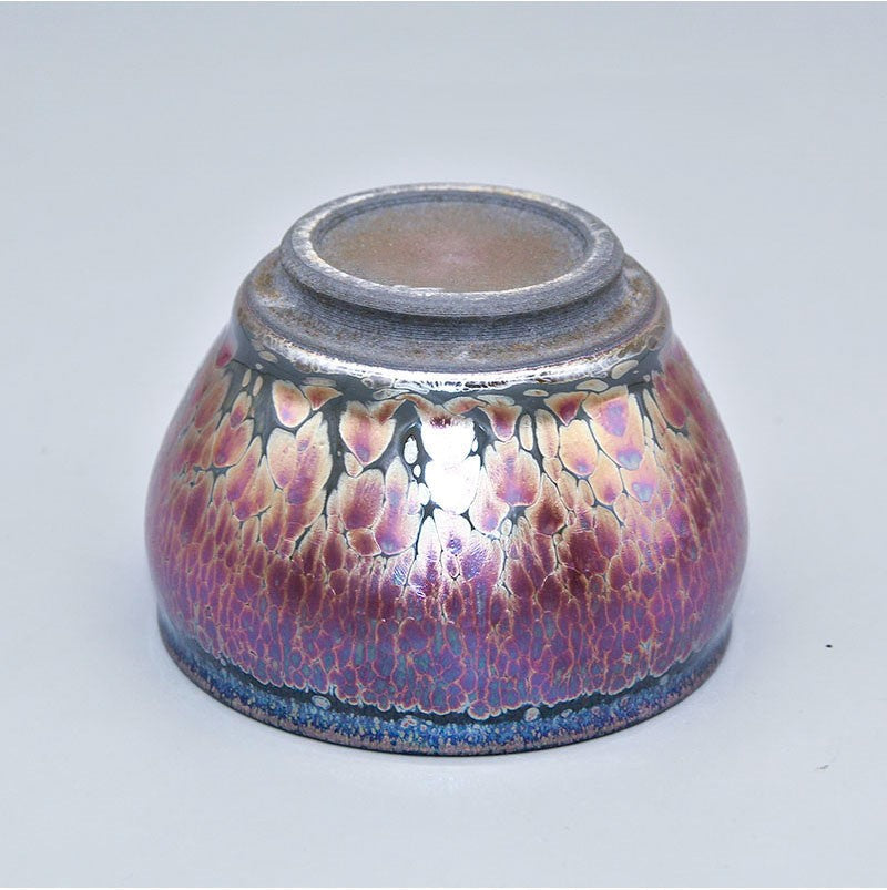 Rainbow General Jian Zhan Tenmoku Tea Cup