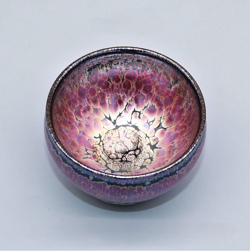 Rainbow General Jian Zhan Tenmoku Tea Cup