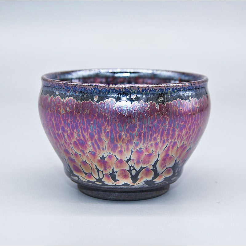 Rainbow General Jian Zhan Tenmoku Tea Cup