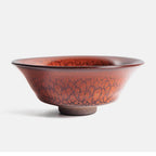 Red Partridge Jian Zhan Tenmoku Tea Cup