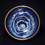 Snow Coiling Dragon Tenmoku Jian Zhan Tea Cup