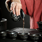 Oil Spots Tenmoku Jian Zhan Tea Set