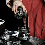 Oil Spots Tenmoku Jian Zhan Tea Set