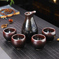 tears glazed sake set
