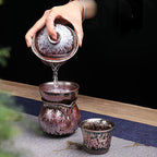 Sunset Tenmoku Jian Zhan Tea Set