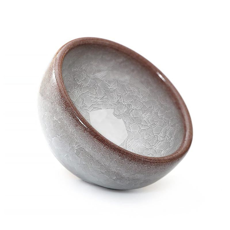 Ivory Glow Jian Zhan Tenmoku Tea Cup
