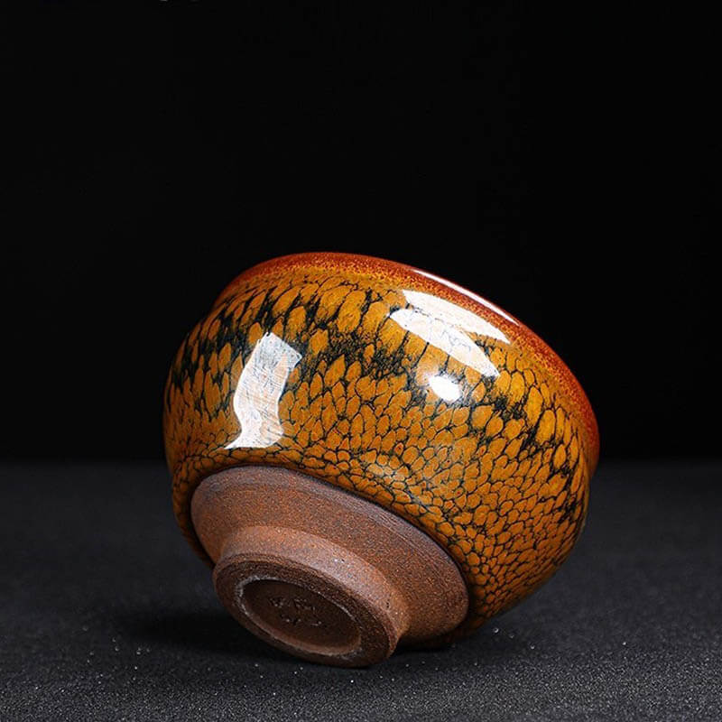 Partridge III Tenmoku Tea Cup Jian Zhan Bowl