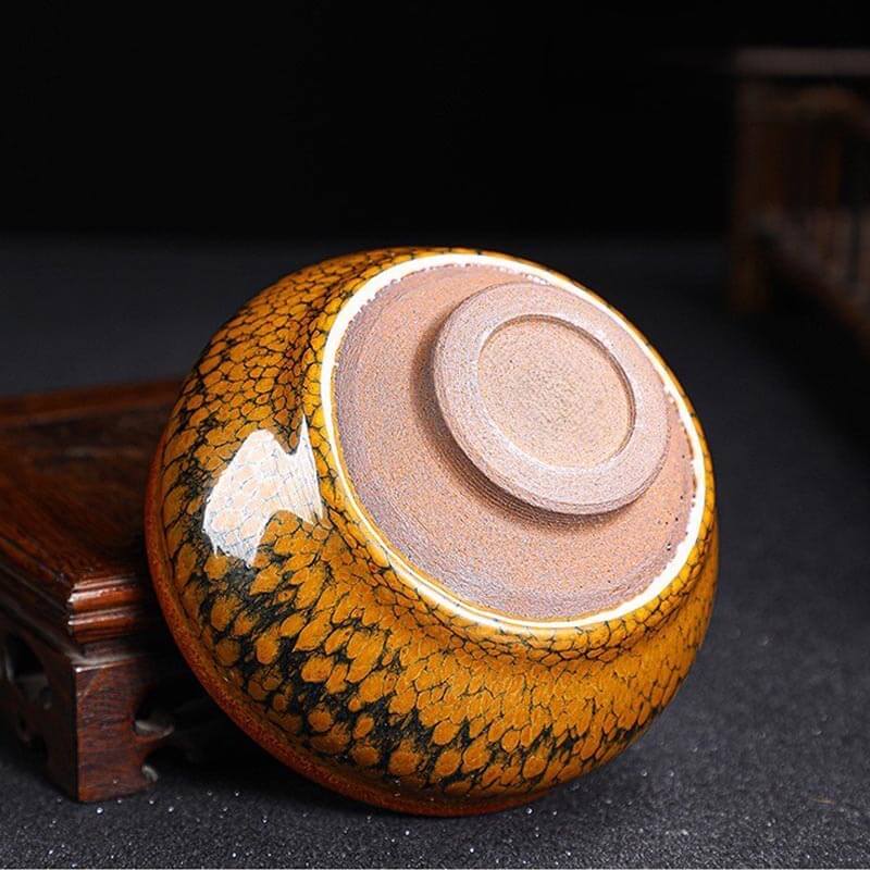 Partridge III Tenmoku Tea Cup Jian Zhan Bowl