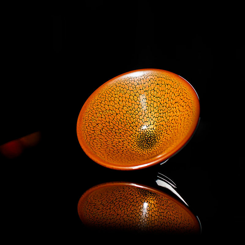 Remote Tenmoku Tea Cup JIan Zhan Matcha Bowl