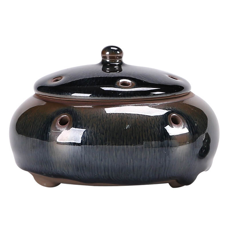 Tenmoku Jian Zhan Rabbit Hair Incense Burner Tea Ceremony Aromatherapy Decoration