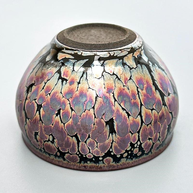 Zen Rainbow Yuteki Tenmoku Jian Zhan Tea Bowl / Cup