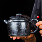 Tenmoku JIanzhan Oil Spot Dezhong Teapot