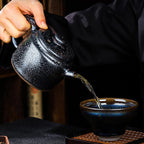Tenmoku JIanzhan Oil Spot Dezhong Teapot