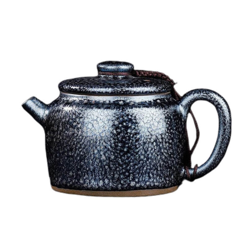 Tenmoku JIanzhan Oil Spot Dezhong Teapot
