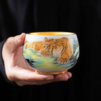 Aegis Tiger Jian Zhan Tenmoku Tea Cup