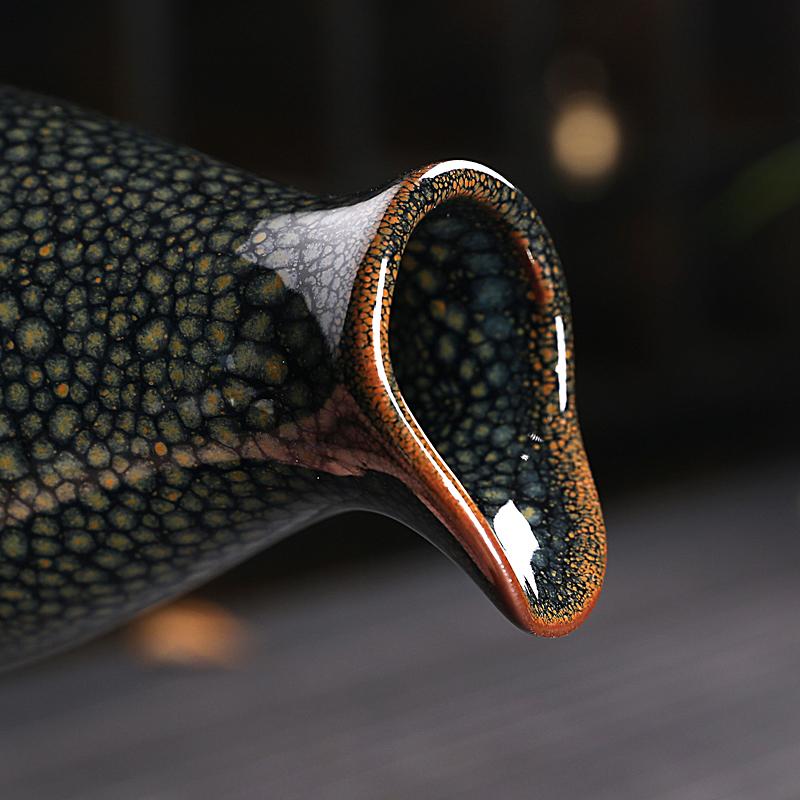 earth glazed sake set