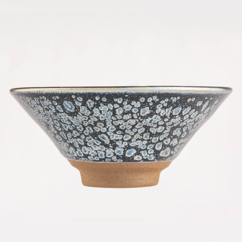 Eyes Tenmoku Jianzhan Black Glaze Tea Bowl