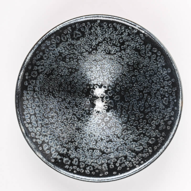 Eyes Tenmoku Jianzhan Black Glaze Tea Bowl