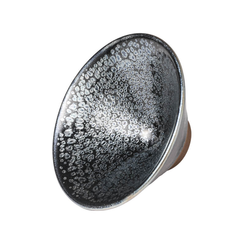 Eyes Tenmoku Jianzhan Black Glaze Tea Bowl