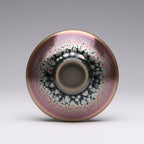 Bell Tenmoku Black Glaze Jian Zhan Oil Spot Bowl