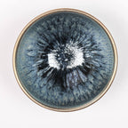 Ceramic Tenmoku Glaze Jianzhan Tea Bowl