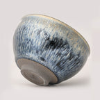 Ceramic Tenmoku Glaze Jianzhan Tea Bowl