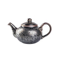 Handmde Tenmoku Jian Zhan Oil Spot Dapan Teapot