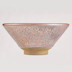 Purple Golden Tenmoku Jianzhan Ceramic Tea Bowl