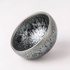 Flower Tenmoku Jian Zhan Tea Cup