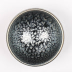 Flower Tenmoku Jian Zhan Tea Cup