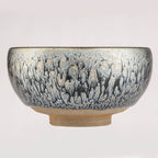 Flower Tenmoku Jian Zhan Tea Cup