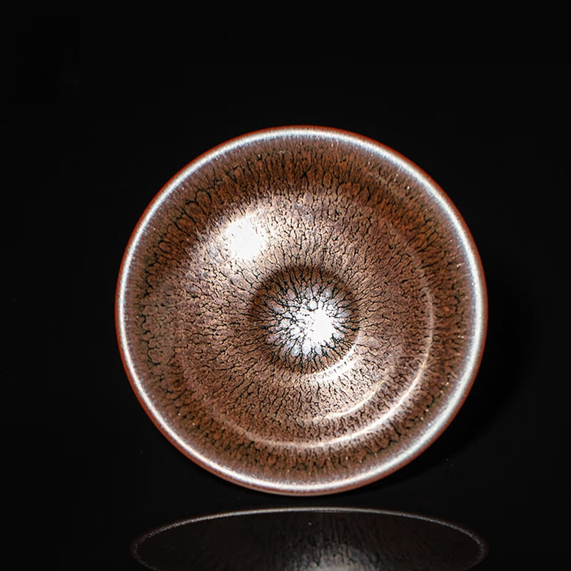 Tenmoku Jian Zhan Bloom Tea Bowl