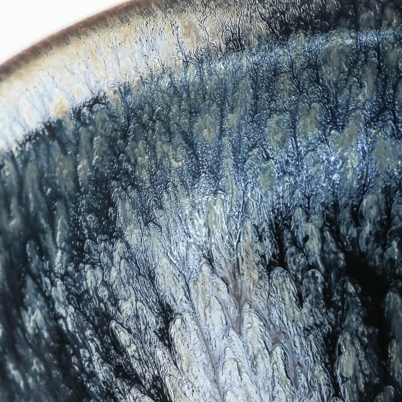 Flower Sukou Tenmoku Jian Zhan Chawan