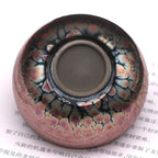Gene Tenmoku Pottery Jian Zhan Oil Spot Teacup