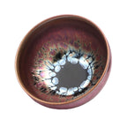 Gene Tenmoku Pottery Jian Zhan Oil Spot Teacup